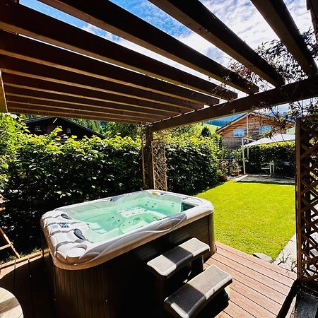The Swiss Paradise 2 Apartment With Garden, Whirlpool, And Mountain Panorama Wirzweli ภายนอก รูปภาพ
