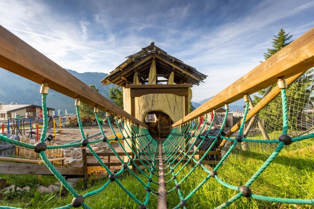 The Swiss Paradise 2 Apartment With Garden, Whirlpool, And Mountain Panorama Wirzweli ภายนอก รูปภาพ