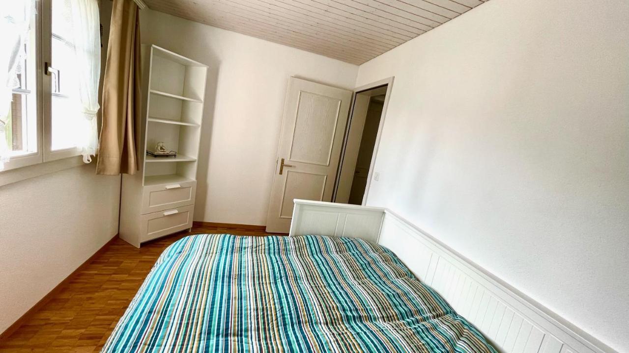The Swiss Paradise 2 Apartment With Garden, Whirlpool, And Mountain Panorama Wirzweli ภายนอก รูปภาพ