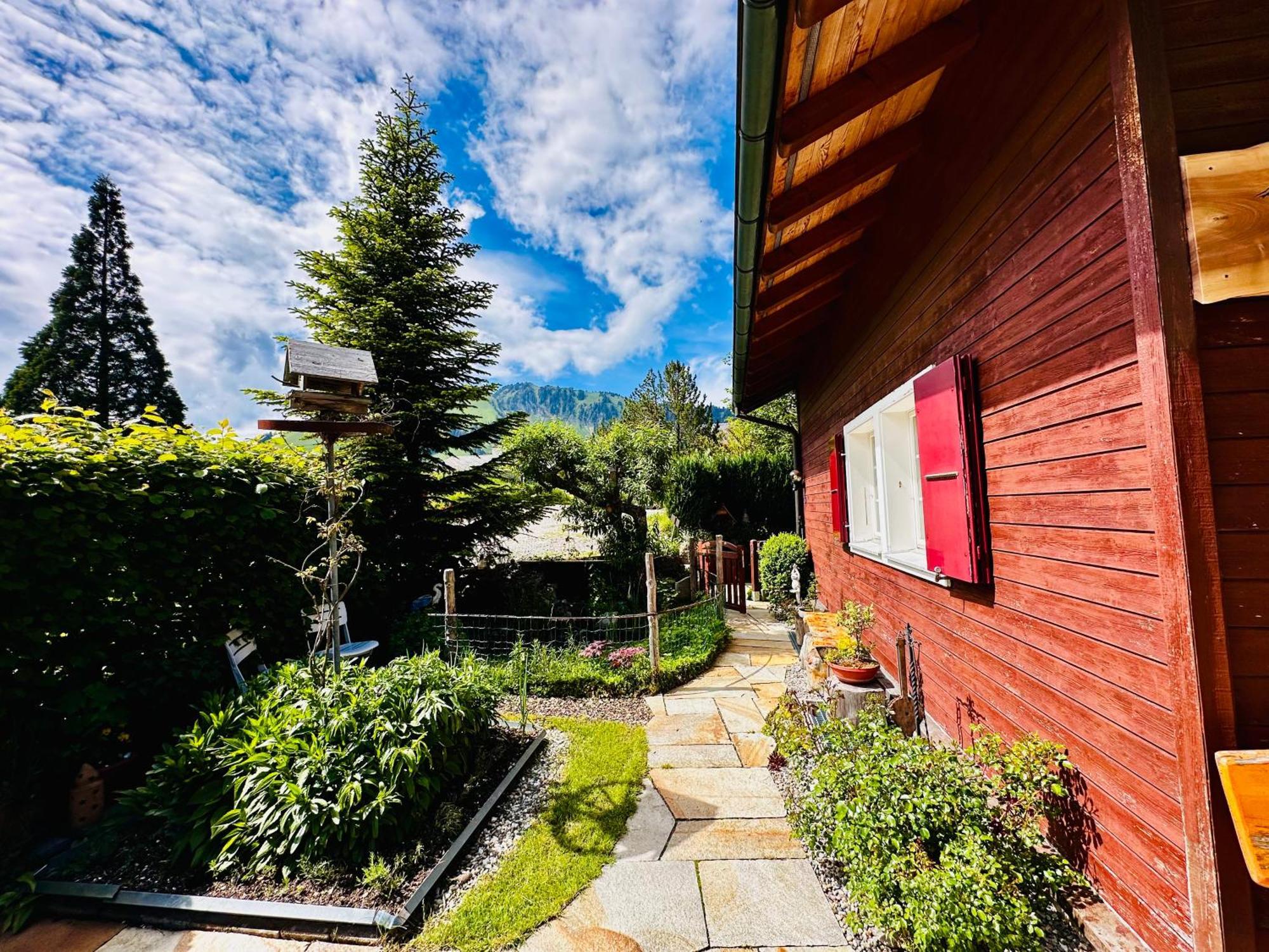 The Swiss Paradise 2 Apartment With Garden, Whirlpool, And Mountain Panorama Wirzweli ภายนอก รูปภาพ